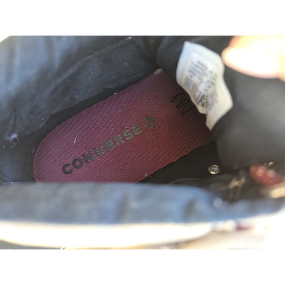 Mens 12 Converse Chuck Taylor All Star Street Mid Khaki Tan White Shoes 162383F - Picture 11 of 12